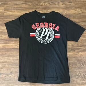 WWE AJ Styles Georgia P1 Authentic T-Shirt Black Large Wrestling Tee